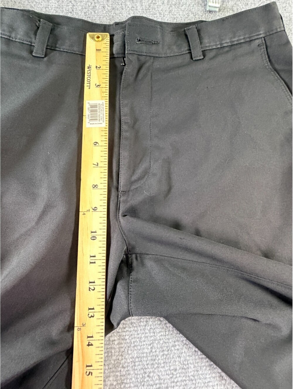 PGA TOUR Mens Golf Shorts Black Flat Front Performance Casual Size 40 - Picture 5 of 9